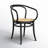 Diane Solid Wood Bistro Arm Chair-1755442541