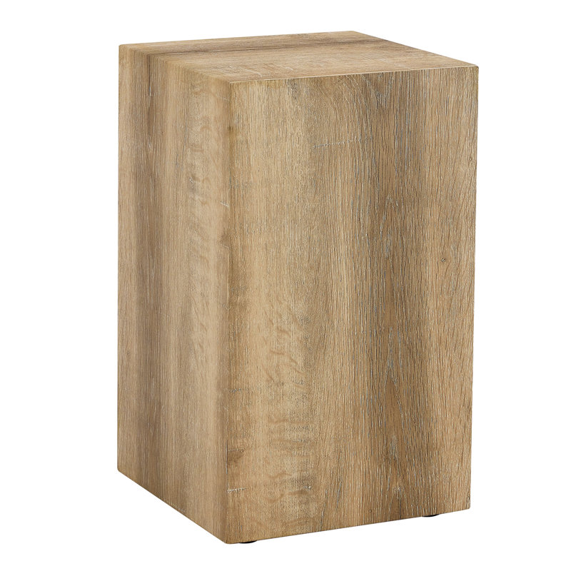 Elevate your living space with this modern MDF coffee table that showcases smooth, light wood texture patterns. It is characterized by stylish design.12*12*19.6