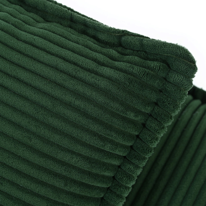 Canapé 85,4 po, Vert foncé