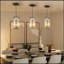 Luminaire suspendu moderne en cristal de 4 po - Paquet de 3, plafonnier suspendu réglable avec prisme en cristal pour salle à manger, îlot de cuisine et salon - finition chrome-114368216