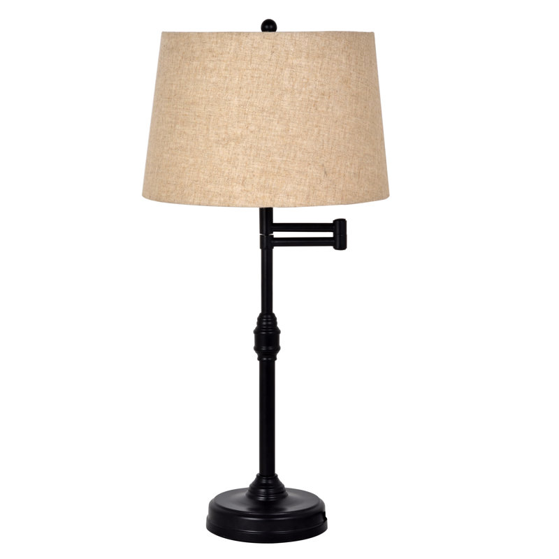 Lampe de table 27 po Hana, Bronze Antique, Bronze Antique