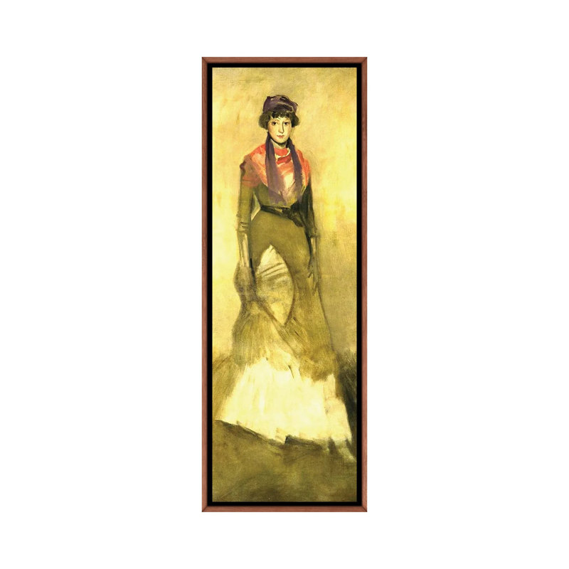Print, 121.92 cm H x 40.64cm W x 4.445cm D, Classic Wood