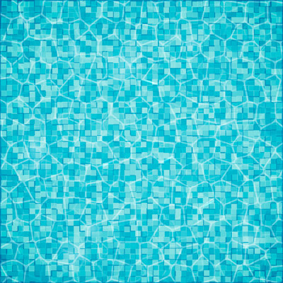 Piscine, fond - photographie sur toile tendue