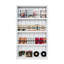 Porte de grange coulissante 48 po x 84 po avec tablettes Chost-115338509