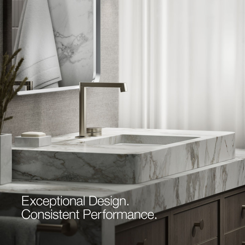 Components Bathroom Sink Rocker Handle, Vibrant Brushed Nickel