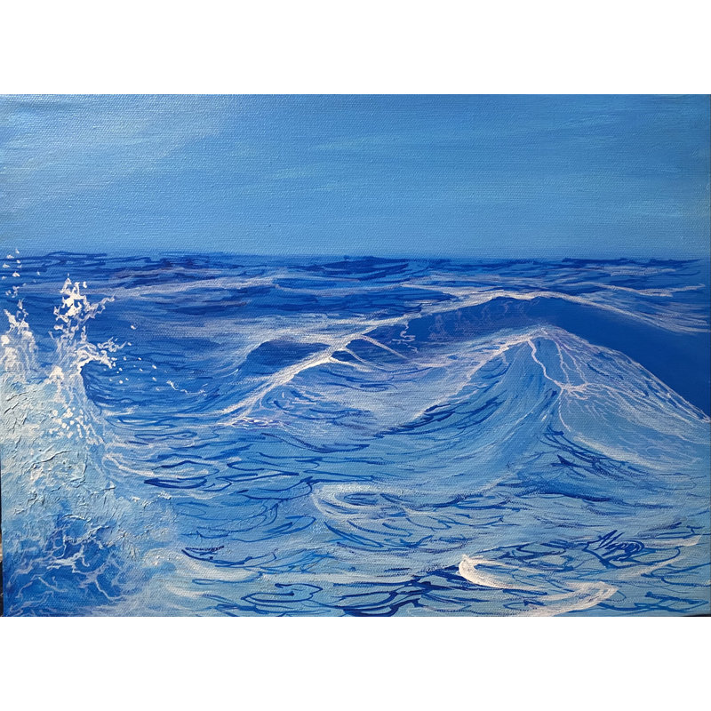 Uncontrollable Print by Alicia Lopez, 17.25" H x 21.25" W x 0.875" D