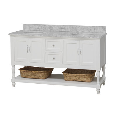 Ensemble de meuble-lavabo double Hampton