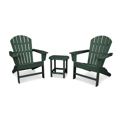 POLYWOOD South Beach Adirondack 3-Piece Set
