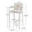Of 2 29.50" Backyard Seating Combos, Silver Rust-, Grey Mesh Patio Rust-,  2