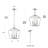 Artha 3 - Light Lantern Geometric Chandelier-940582851