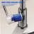 High Arc Commercial Kitchen Faucet for Sinks | Durable Gunmetal Gray Finish | 20" Retractable Hose with 3-in-1 Pull-Down Sprayer (Stream, Spray, Pause), 304 Stainless Steel, Ceramic Valve, Gooseneck Spout, Suitable for Bar, RV, and Utility Sink-125290870