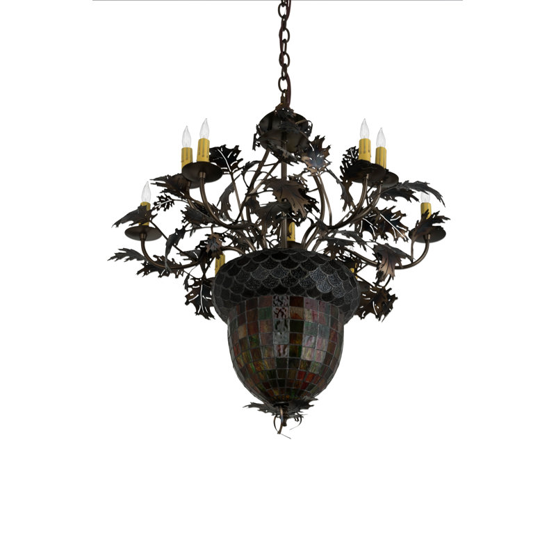 Style bougie classique/traditionnel 11 lumières lustre