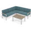 Travira 4 Piece Sectional Set with Cushions-399952792-399952793