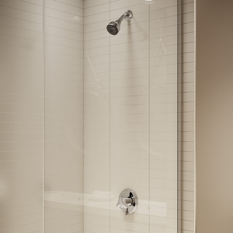 Robinet de douche à poignée à pression équilibrée Origins Temptrol