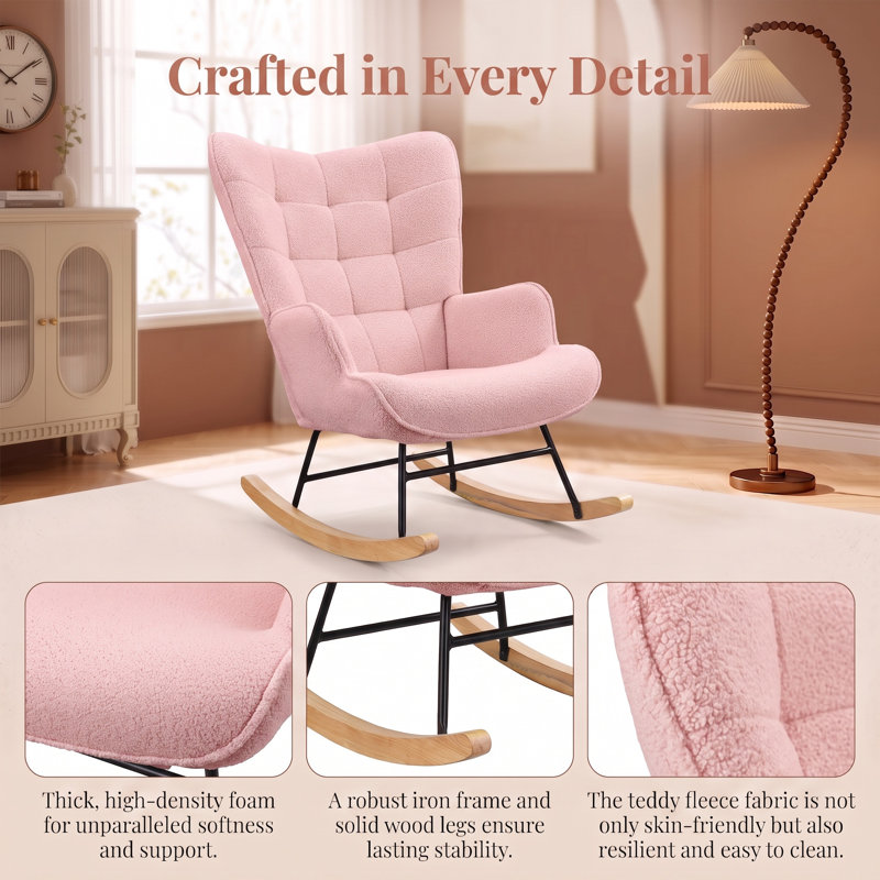 Rocking Chair, Pink