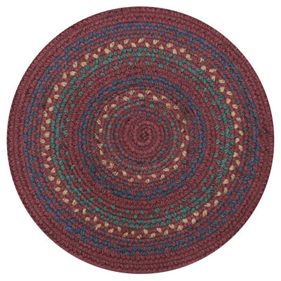 Ensemble de 6 napperons réversibles tressés en jute style campagnard (ensemble de 6)