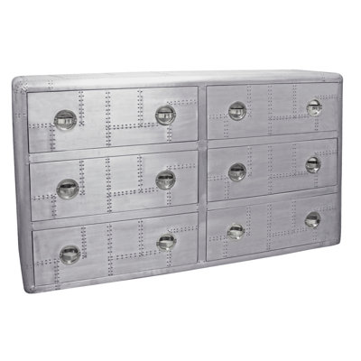 Commode 6 tiroirs Pilot