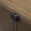 Table de chevet 3 tiroirs avec finition USB au lait