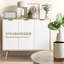Buffet, armoire d'appoint avec tablettes réglables