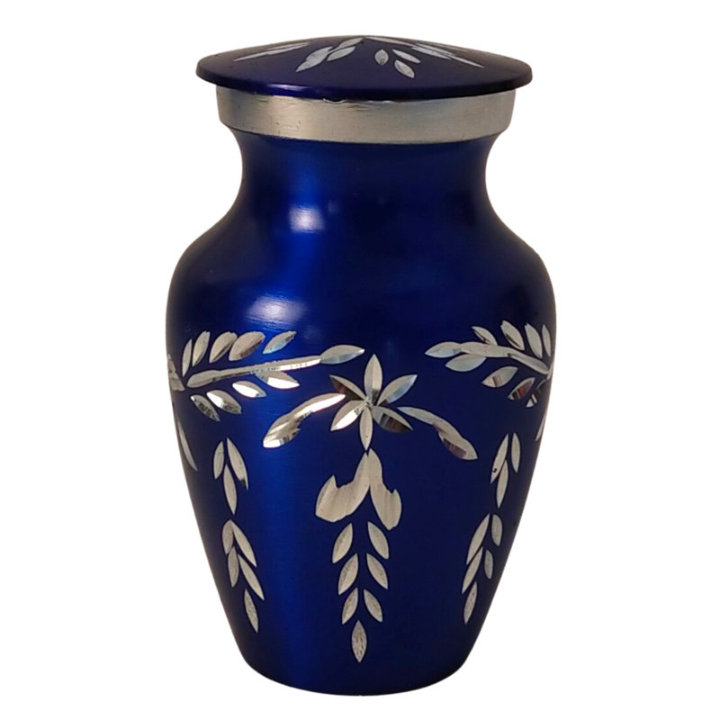 Urnes de crémation Rezki, Bleu