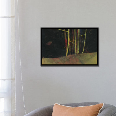 « into the dark bois », reproduction sur toile