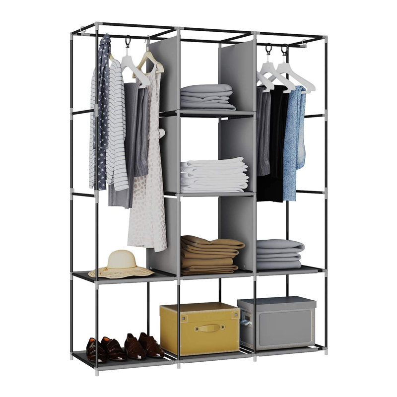 17.3'' Fabric Portable Wardrobe