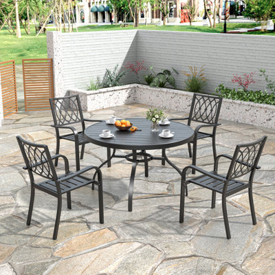 5-Piece Outdoor Patio Dining Set