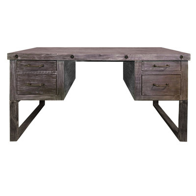 Bureau à la maison de style rustique