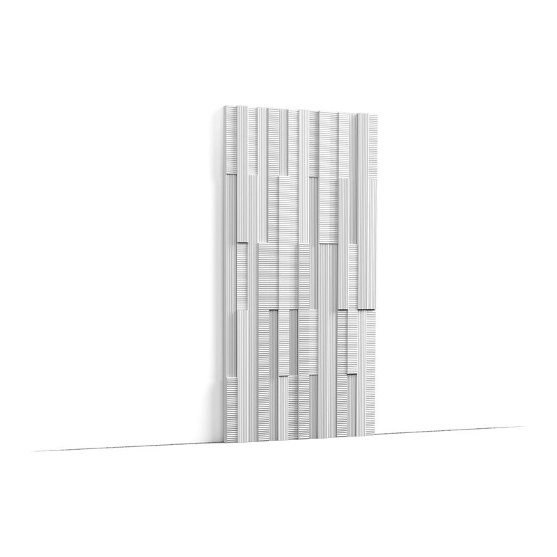 Élément mural Orac Decor W216 Purotouch Polyuréthane léger à haute densité | Apprêté et à peindre | H 9-7 / 8 po x L 78-3 / 4 po