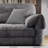 Simple Elegant Chenille Gray Sofa