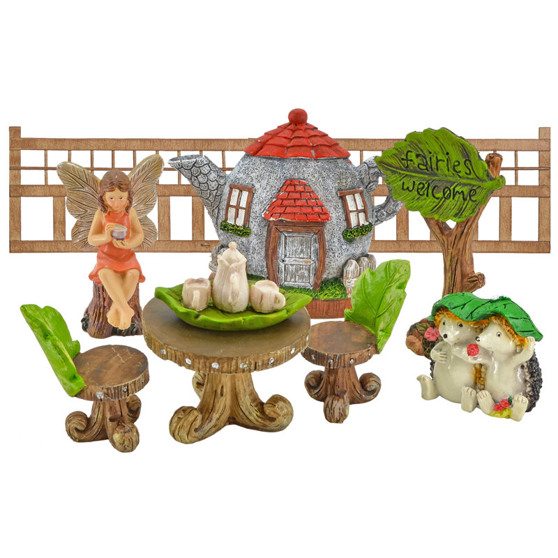 Barajas Wood Animals Fairy Garden