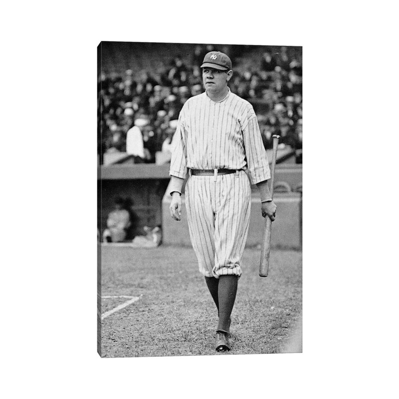 George H. Ruth - Wrapped Canvas Print, 66.04 cm H x 45.72 cm W x 3.175 cm D