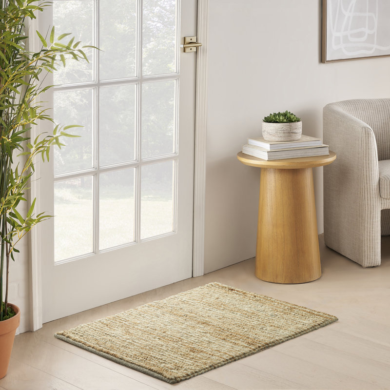 DKNY Pure Cord 2' x 3' Natural Modern Indoor Rug, Natural, Rectangle 2' x 3'