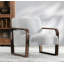 Lexington Boucle Accent Chair Mercury Gray