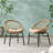 EDGAR CHAIR( SET OF 2 )