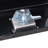 24inch Aluminum tool box,heavy duty truck bed tool box,outdoor trailer pickup storage tool box,RV storage organizer,underbody  box w/lock keys,black