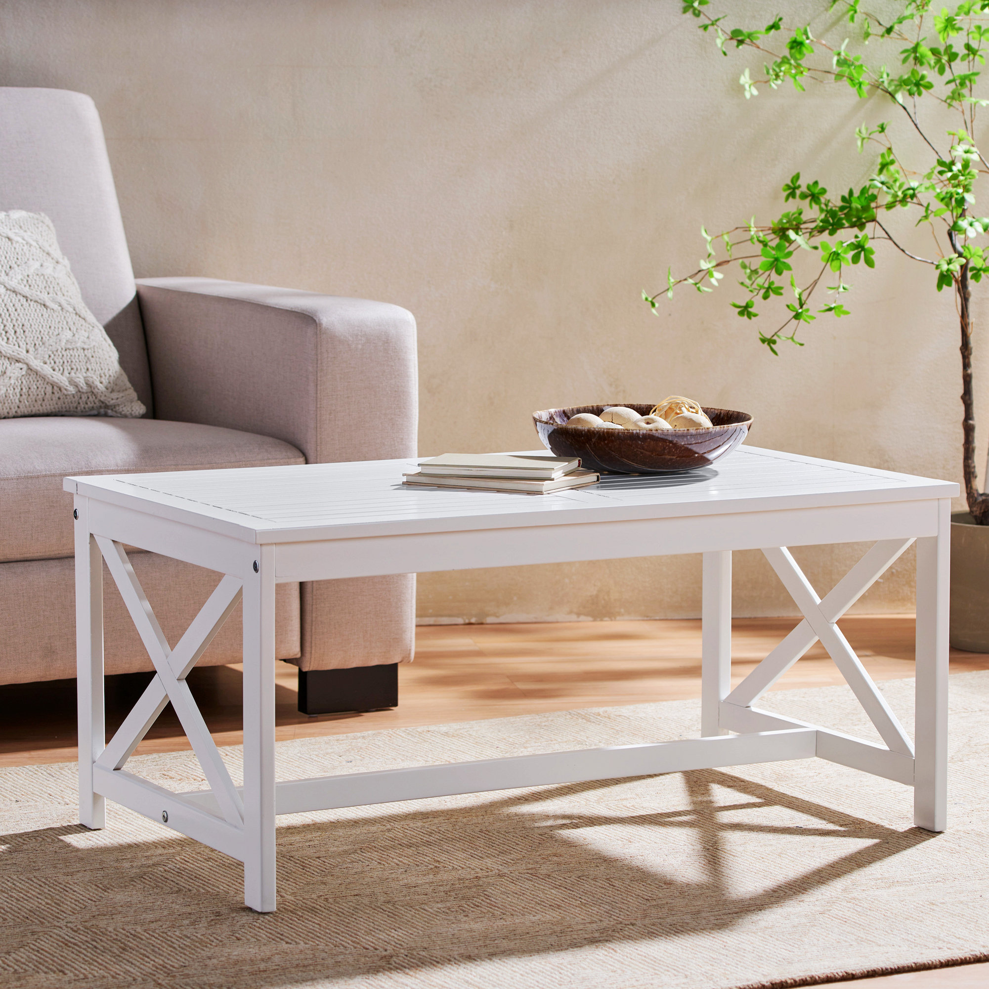 Breakwater Bay Abelle Solid Wood Single Coffee Table | Wayfair