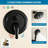 8 Inch Rain Shower System With 6 Modes Top Head & 8 Modes Handheld Shower - High Pressure Brass Valve-126492500