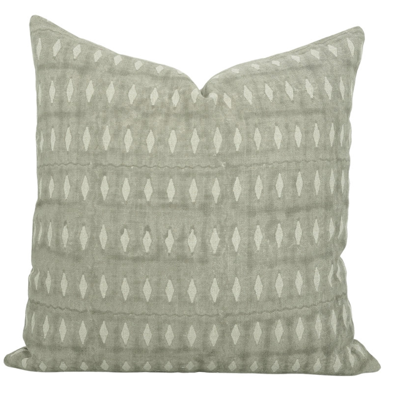 Linen Square Indoor/Outdoor Pillow Cover, Square, 20" x 20"