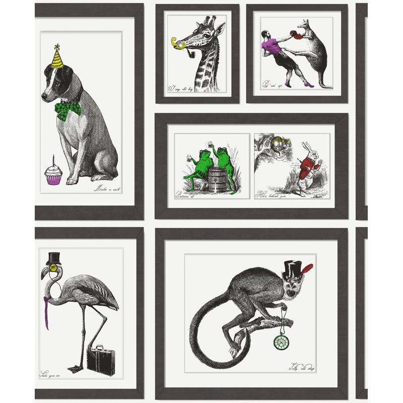 Mcbride 10m x 53cm Wallpaper Roll, Multi