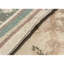 Tapis beige/vert clair en laine noué à la main ravenna Savonile-124930190