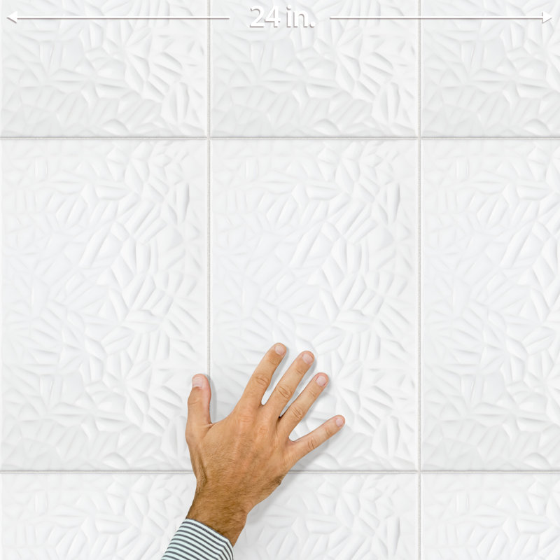 More 9.88" x 15.75" Ceramic Subway Wall Tile