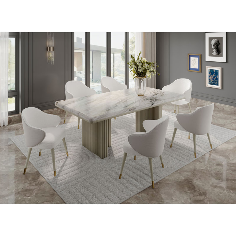 Knott 7-piece Dining Table Set