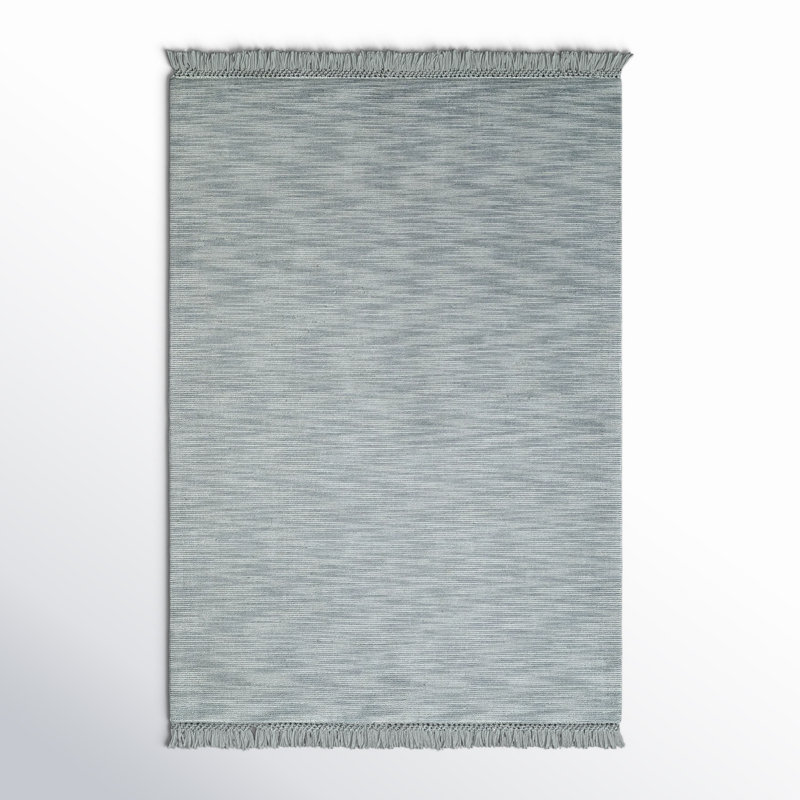 Liska Hand Loomed Wool Indoor Rug, Rectangle 6' x 9'