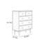 Commode d'appoint simple et multifonctionnelle pour vestibule