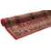 Flachgewebe-Teppich Saharna aus Wolle in Rot/Beige/Schwarz