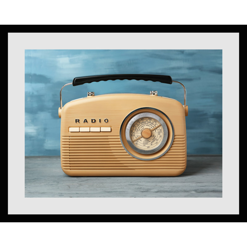 Radio - Single Picture Frame Print