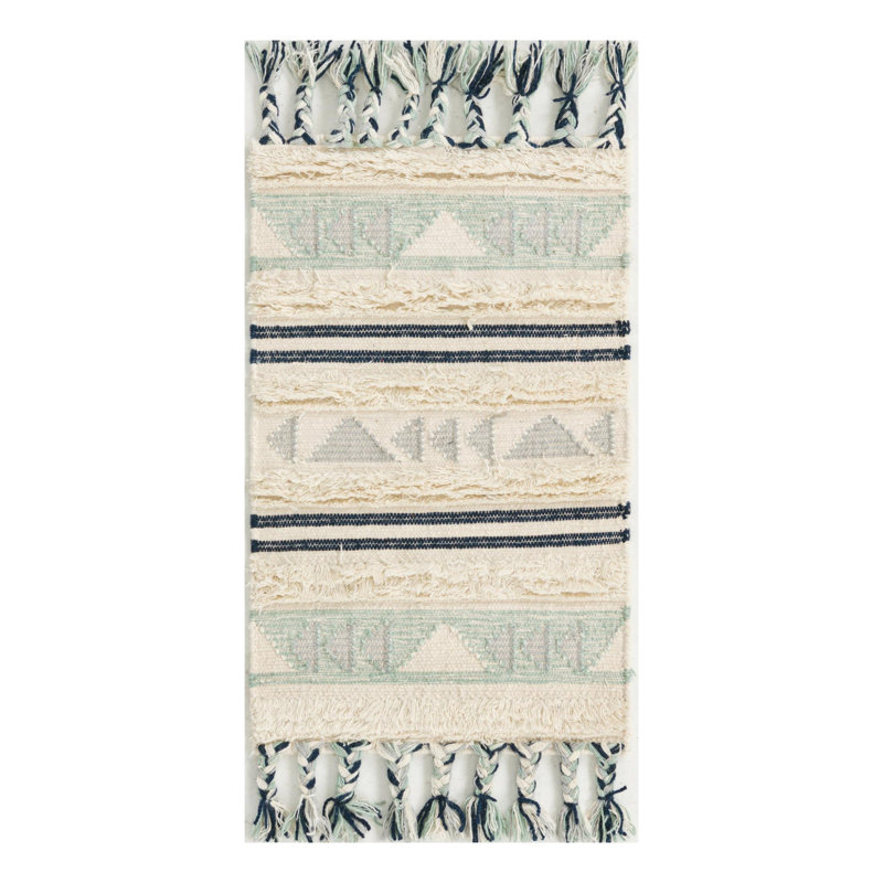 Performance Wool Geometric Indoor Rug, Rectangle 2' x 3'1"