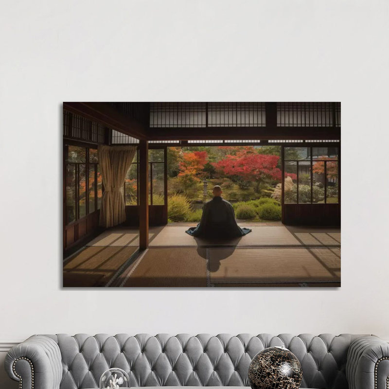 Autumn In Japan XI by Daniel Kordan - Print on Canvas, Wrapped Canvas, 152.5 cm H x 101.5 cm W x 3.175 cm D
