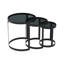 Brigg Glass Top Nesting Tables